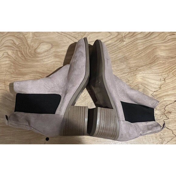 Forever 21 Chelsea Boots Pointed Toe Suede Heeled Size Womens 6 - Picture 7 of 11